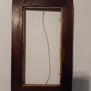 Very Old Rectangle Wood Frame